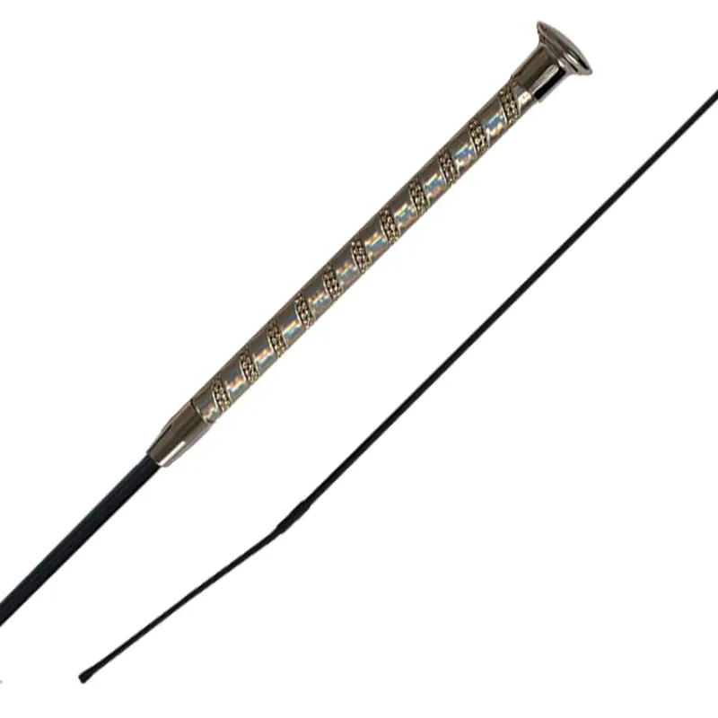 Woof Wear Shimmer Dressage Whip 100cm - Silver 3 Woof Wear Shimmer Dressage Whip 100cm - Silver