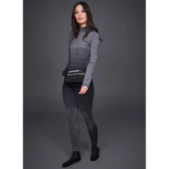 Mountain Horse Tindra Tech Top Black Melange -Equestrian Supply Store 04463 1599468893423 tindra BLANK set BLANK waist BLANK bag