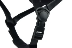 Charles Owen EQx Kylo Riding Helmet - Black Gloss/Rose Gold Sparkly Wide Peak -Equestrian Supply Store 06.01.2320 20CO10548 7