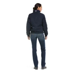Ariat Women's Stable Insulated Jacket Navy 9 Ariat Women's Stable Insulated Jacket Navy -Equestrian Supply Store 10001713 detail03