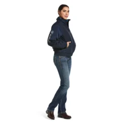 Ariat Women's Stable Insulated Jacket Navy 10 Ariat Women's Stable Insulated Jacket Navy -Equestrian Supply Store 10001713 full