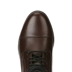 Ariat Women's Heritage IV Paddock Boot Brown 10 Ariat Women's Heritage IV Paddock Boot Brown -Equestrian Supply Store 10020124 toe