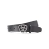Ariat Women's The Shield Belt Black -Equestrian Supply Store 10043947 front