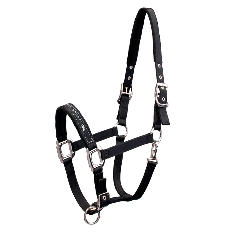 Schockemohle Memphis Headcollar Black 3 Schockemohle Memphis Headcollar Black
