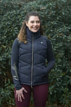 Covalliero Quilted Waistcoat Gilet Dark Navy -Equestrian Supply Store 177960