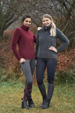 Covalliero Teddy Fleece Sweater Graphite -Equestrian Supply Store 178040 2