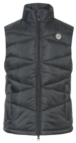 Covalliero Quilted Waistcoat Gilet Graphite