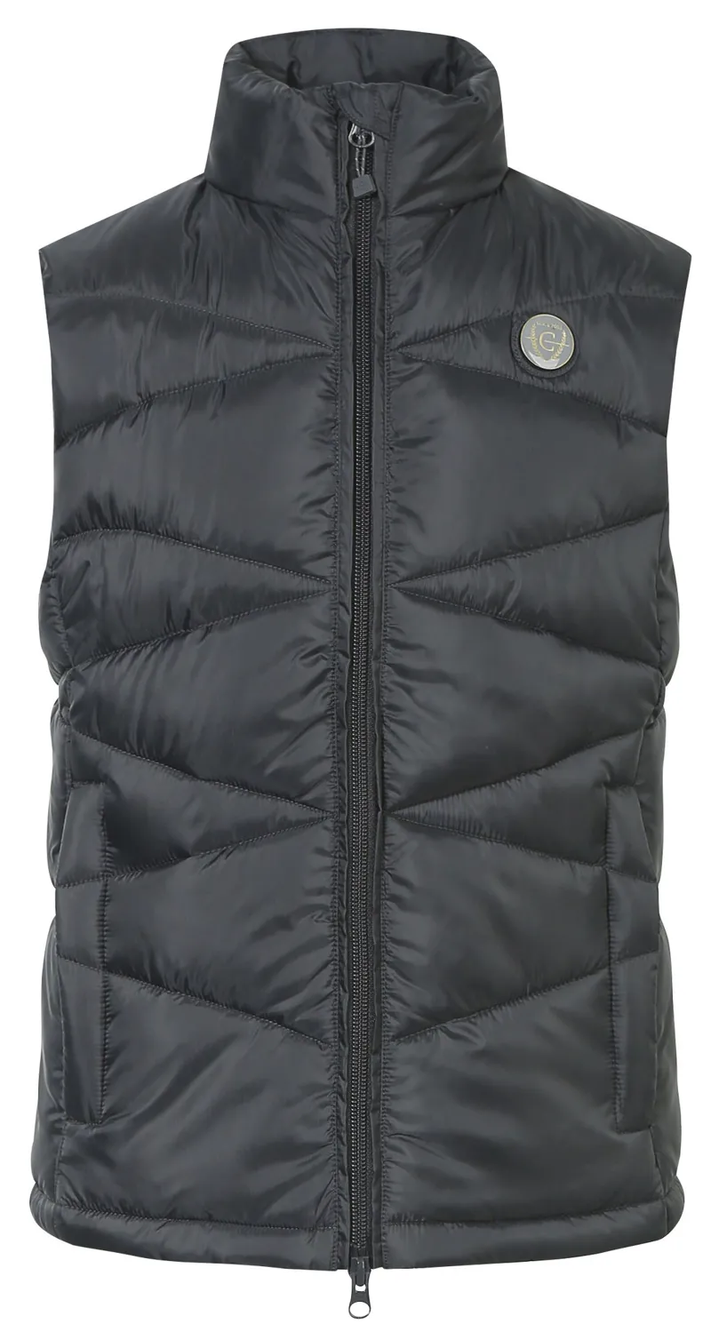 Covalliero Quilted Waistcoat Gilet Graphite 3 Covalliero Quilted Waistcoat Gilet Graphite