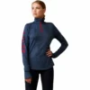 Ariat Women's Team Gridwork 1/4 Zip Baselayer Navy -Equestrian Supply Store 202120Ariat20Womens20Team20Gridwork201420Zip20Baselayer201003700020 20Navy20Main.2000x2000