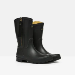 Joules Rosalind Welly With Interchangeable Tassles - True Black 12 Joules Rosalind Welly With Interchangeable Tassles - True Black -Equestrian Supply Store 210870 BLACK 3