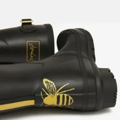 Joules Molly Printed Welly - Gold Etched Bee -Equestrian Supply Store 212646 GLDBEE 5