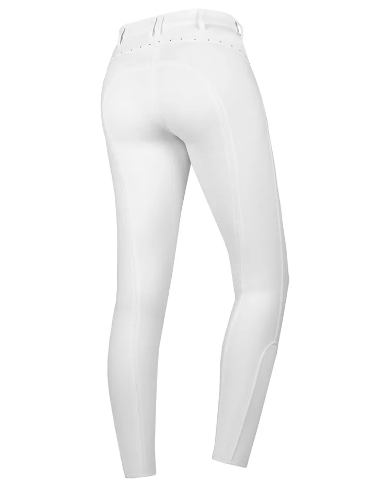 Schockemohle Summer Daliah Knee Grip Breeches White 4 Schockemohle Summer Daliah Knee Grip Breeches White - Image 2