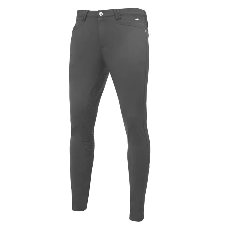 Schockemohle Summer Dakota Men's Full Seat Breeches Grey 3 Schockemohle Summer Dakota Men's Full Seat Breeches Grey