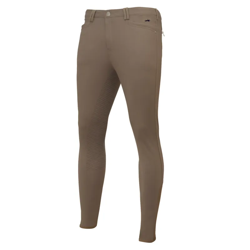 Schockemohle Summer Dakota Men's Full Seat Breeches Taupe 3 Schockemohle Summer Dakota Men's Full Seat Breeches Taupe