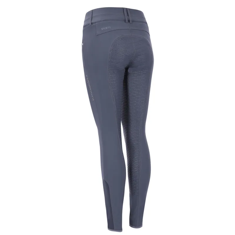Schockemohle Summer Alexa Full Seat Breeches Dark Blue 4 Schockemohle Summer Alexa Full Seat Breeches Dark Blue - Image 2