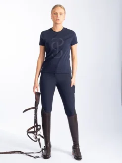 PS Of Sweden Signe Short Sleeve Top - Navy 8 PS Of Sweden Signe Short Sleeve Top - Navy -Equestrian Supply Store 2231 038 59120B