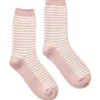 Joules Women's Cosy Stripe Socks - Pink -Equestrian Supply Store 532152s