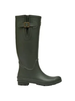 Joules Houghton Tall Wellies - Khaki Green -Equestrian Supply Store 716057s3