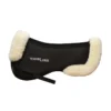 ThinLine Trifecta Half Pad With Sheepskin Rolls New Version - Black/ Natural