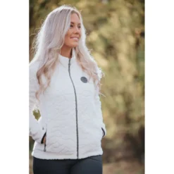 Mountain Horse Shadow Fleece Silver White Pearl 9 Mountain Horse Shadow Fleece Silver White Pearl -Equestrian Supply Store ADS 0102