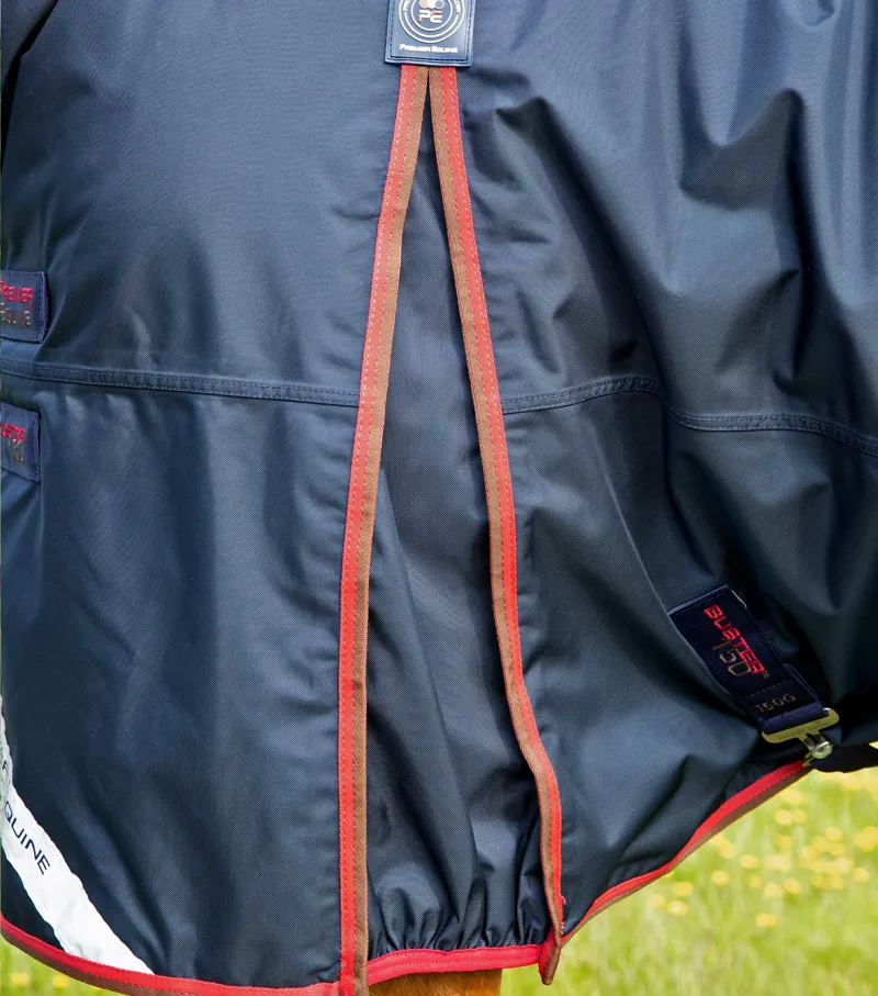 Premier Equine Buster 150g Turnout With Classic Neck Cover Navy 7 Premier Equine Buster 150g Turnout With Classic Neck Cover Navy - Image 5