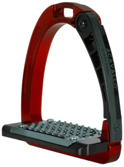 Acavallo Arena AluPro Junior Stirrup Red