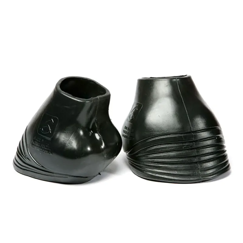 Acavallo Gel Hoof Boots Black 3 Acavallo Gel Hoof Boots Black