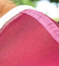 Premier Equine Arisca Scrim Cooler Burgundy -Equestrian Supply Store Arisca Scrim Cooler Burgundy 4