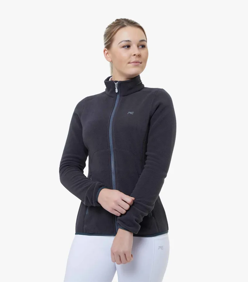 Premier Equine Ascendo Microfleece Riding Top Grey 4 Premier Equine Ascendo Microfleece Riding Top Grey - Image 2