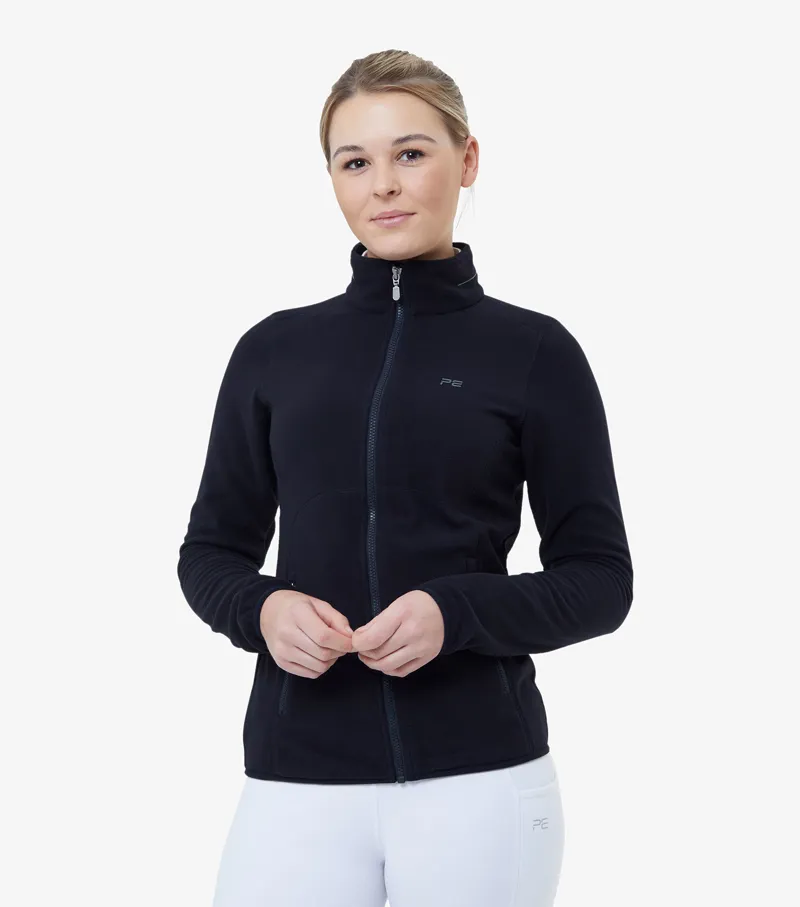 Premier Equine Ascendo Microfleece Riding Top Navy 4 Premier Equine Ascendo Microfleece Riding Top Navy - Image 2