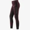 Premier Equine Astrid Girls Full Seat Gel Pull On Riding Tights Wine -Equestrian Supply Store Astrid Kids Full Seat Gel Pull On Riding Tights Wine 3
