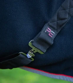 Premier Equine Asure Fleece Rug Black -Equestrian Supply Store Asure Fleece Cooler Black 4