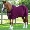 Premier Equine Asure Fleece Rug Burgundy -Equestrian Supply Store Asure Fleece Cooler Burgundy 1