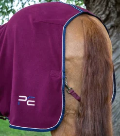 Premier Equine Asure Fleece Rug Burgundy 13 Premier Equine Asure Fleece Rug Burgundy -Equestrian Supply Store Asure Fleece Cooler Burgundy 6