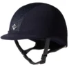 Charles Owen AYR8 Plus Riding Hat Navy -Equestrian Supply Store Ayr820Navy