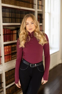 LeMieux Liberte Baselayer Merlot -Equestrian Supply Store BMkS2gss 2