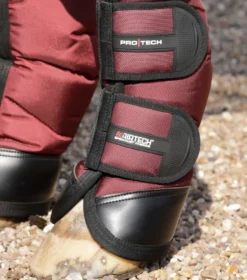 Premier Equine Ballistic Knee Pro-Tech Horse Travel Boots Burgundy 9 Premier Equine Ballistic Knee Pro-Tech Horse Travel Boots Burgundy -Equestrian Supply Store Ballistic Knee Pro Tech Travel Boots Burgundy 4