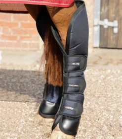 Premier Equine Ballistic Knee Pro-Tech Horse Travel Boots Navy -Equestrian Supply Store Ballistic Knee Pro Tech Travel Boots Navy 2
