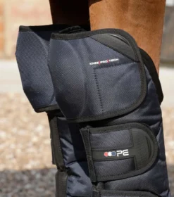 Premier Equine Ballistic Knee Pro-Tech Horse Travel Boots Navy -Equestrian Supply Store Ballistic Knee Pro Tech Travel Boots Navy 3