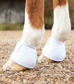 Premier Equine Ballistic No-Turn Over Reach Boots White -Equestrian Supply Store Ballistic No Turn Over Reach Boots White 2