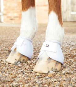 Premier Equine Ballistic No-Turn Over Reach Boots White -Equestrian Supply Store Ballistic No Turn Over Reach Boots White 4