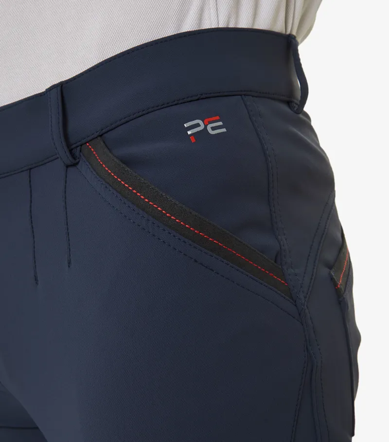 Premier Equine Barusso Men's Gel Knee Breeches Navy 6 Premier Equine Barusso Men's Gel Knee Breeches Navy - Image 4