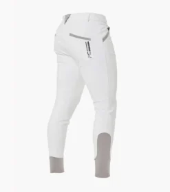 Premier Equine Barusso Men's Gel Knee Breeches White