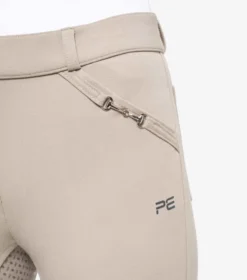 Premier Equine Brava Girls Full Seat Gel Riding Breeches Beige -Equestrian Supply Store Brava girls breeches beige 5