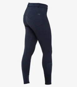 Premier Equine Brava Girls Full Seat Gel Riding Breeches Navy 9 Premier Equine Brava Girls Full Seat Gel Riding Breeches Navy -Equestrian Supply Store Brava girls breeches navy 3