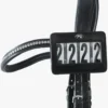 Premier Equine Bridle Competition Number Holder -Equestrian Supply Store Bridle Competition Number Holder Black 1