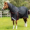 Premier Equine Buster 250g Turnout Rug With Classic Neck Cover Black -Equestrian Supply Store Buster 250 Turnout Rug Black 1