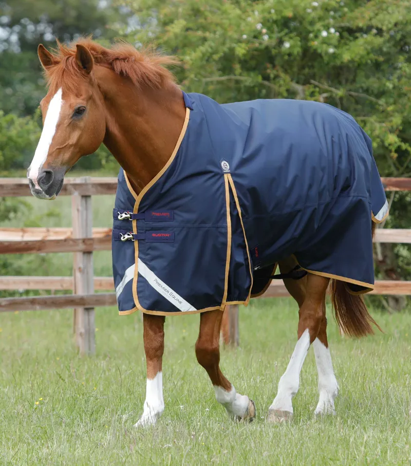 Premier Equine Buster 50g Original Turnout Rug Navy 3 Premier Equine Buster 50g Original Turnout Rug Navy