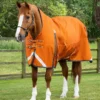Premier Equine Buster Hardy 400g Half Neck Turnout Rug Burnt Orange