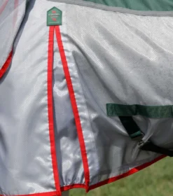 Premier Equine Buster Stay-Dry Super Lite Fly Rug With Surcingles Green -Equestrian Supply Store Buster Stay Dry Super Lite Fly Rug Green 4